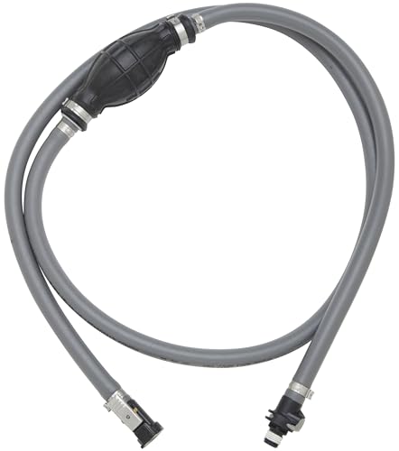 Attwood Marine Fuel Line Kit 6ft with Sprayless Connectors for Johnson/Evinrude