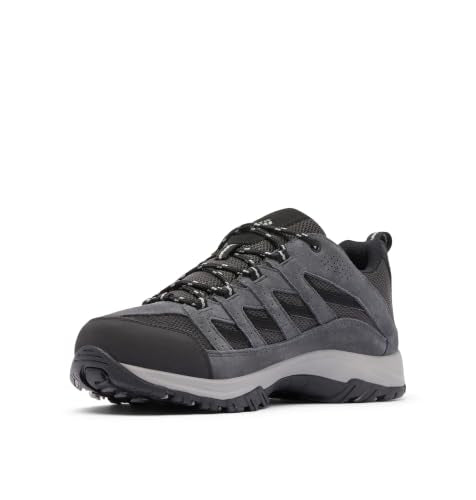 Columbia Men’s Crestwood Hiking Boots Shark/Columbia Grey 12 US Lightweight Trail Shoes
