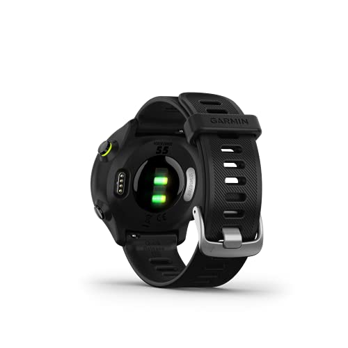 Garmin Forerunner 55 GPS Running Watch Black with Daily Workouts & Long Battery