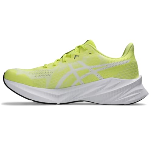 ASICS Men's DYNABLAST 5 Running Shoes Citron White 14 - Breathable, Cushioned Athletic Sneakers