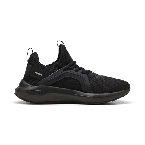 Puma Womens Softride Enzo 5 Cross Training Shoes Black-Silver Size 8