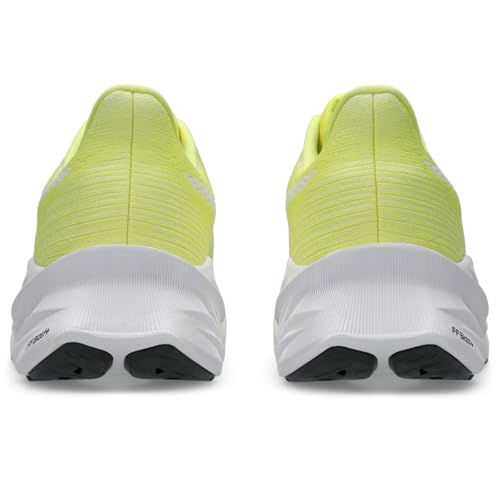 ASICS Men's DYNABLAST 5 Running Shoes Citron White 14 - Breathable, Cushioned Athletic Sneakers