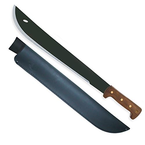 Condor Outdoor Machete with Walnut Handle - El Salvador Wood Variant, 3mm Thick Blade