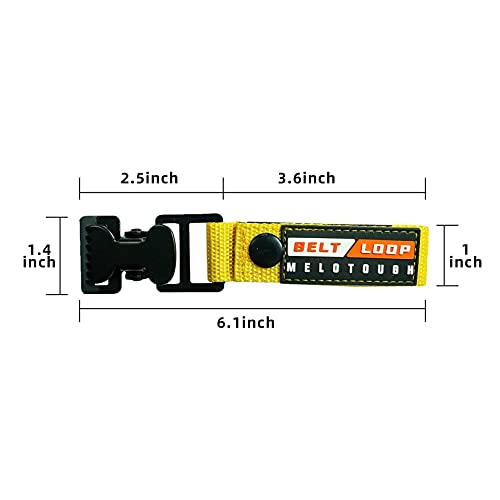 Work Glove Clips for Belt, Firefighter Glove Holder, Heavy Duty Glove Strap