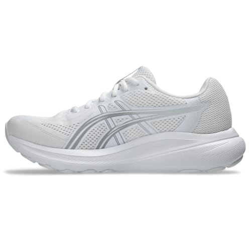 ASICS Women's Gel-Contend 10 Running Shoes - White & Concrete, Size 8