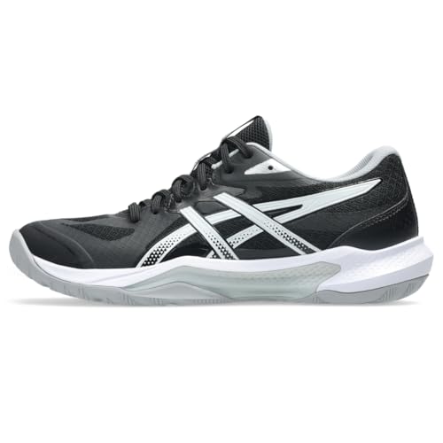 ASICS Women's Gel-Tactic 13 Volleyball Shoes - Black & White, Size 7.5