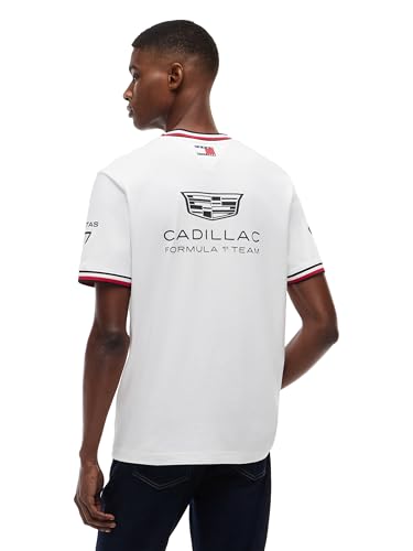 Tommy Hilfiger Men's F1 Graphic Tee White XX-Large - Motorsport Casual T-Shirt