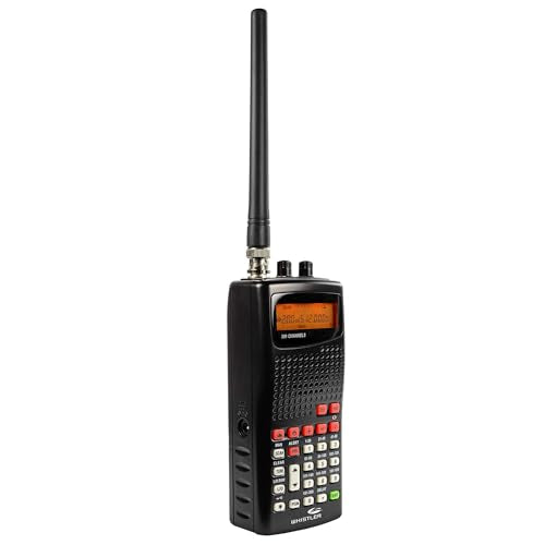 Whistler WS1010 Handheld Analog Scanner – 400 Channels, Weather Alerts, Spectrum Sweeper, PC Programmable