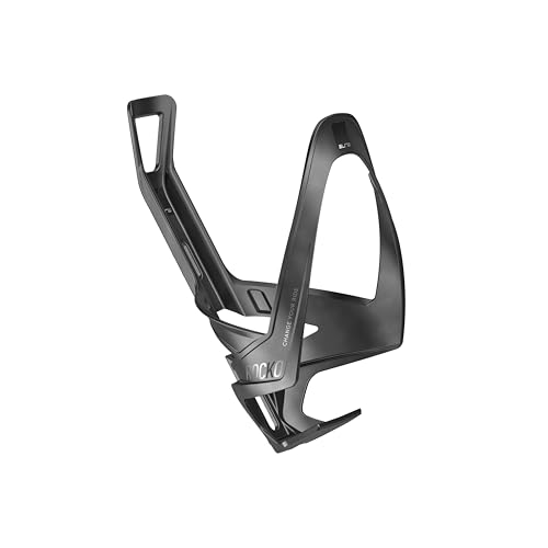 Elite Rocko Carbon Bicycle Bottle Cage Matte Black Graphic - One Size
