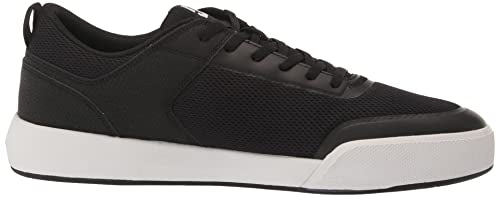 DC Men's Transit Casual Skate Shoe,Black/White,9.5
