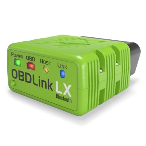 Bluetooth OBD2 Diagnostic Scanner Adapter for Cars & Motorcycles, Android Compatible