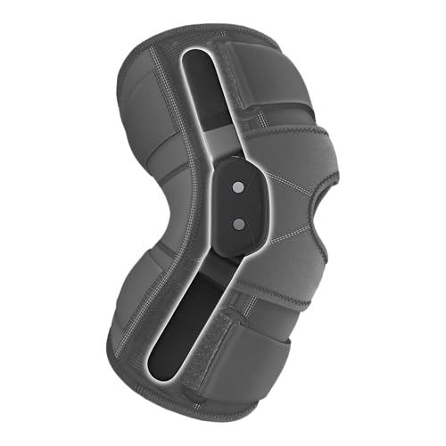 Shock Doctor Large Knee Brace Wrap Support for Patella Injury Recovery, Lateral & Medial Stability