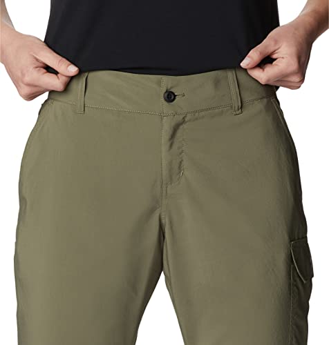 Columbia Women's Silver Ridge Convertible Pants 16 Long Stone Green