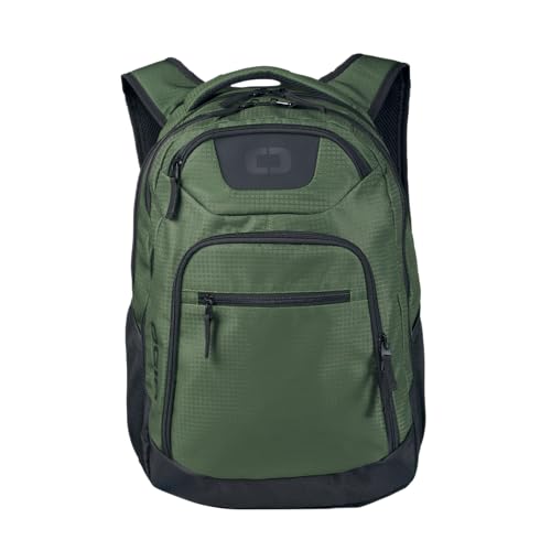 OGIO Excelsior Backpack for School & Work - Dark Green, 17-Inch Laptop