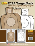 GunFun IDPA Target Pack - 9 Pack - 23x35