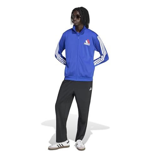 adidas Men's France World Cup 2026 Track Top - Bold Blue, Large