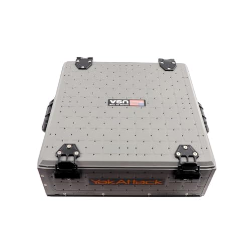 YakAttack ShortStak SOLO 16x16 Storage Box Battleship Grey - Fully Standalone Marine Storage