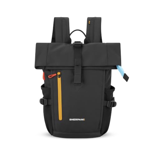 Sherpani Sedona Mini Chromatic Foldsack Backpack for Women - Recycled Fabric, RFID, Laptop & Travel-Friendly