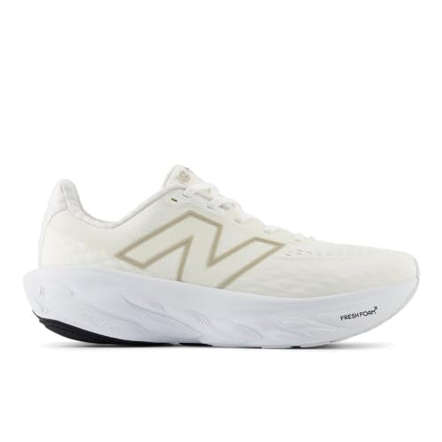 Women’s New Balance Fresh Foam X 1080 V14 Running Shoes - 10.5, White & Gold
