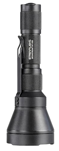 Streamlight MegaStream HP 1350-Lumen Tactical Flashlight with USB-C, Holster, Black - Portable EDC Light