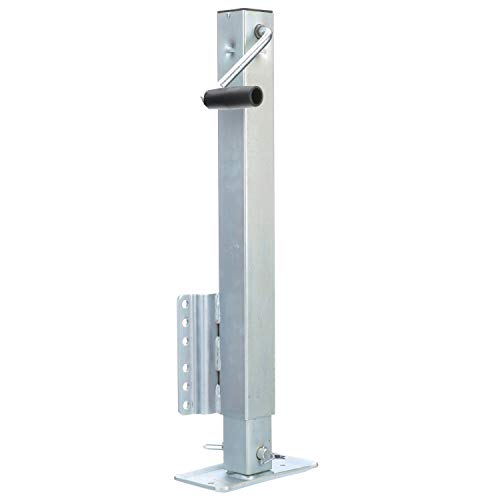 Heavy Duty Trailer Jack with Drop Leg - 28.6 Inch Lift, 2500 Lb Capacity