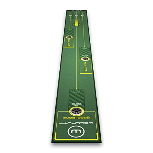 Wellputt 10ft Professional Golf Putting Mat for Indoor Practice