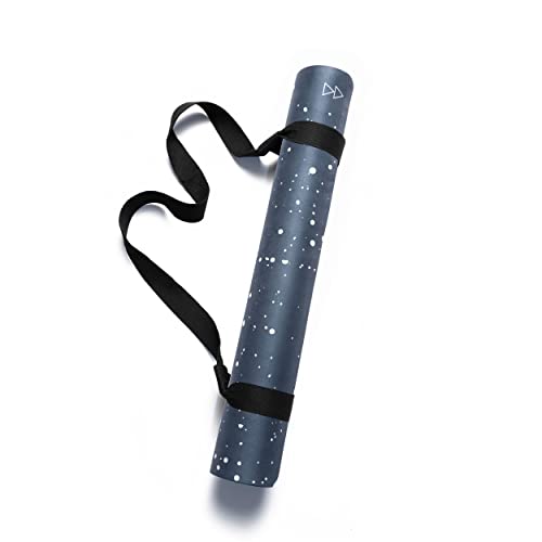 Celestial 1.5mm Eco Yoga Mat – Combo Design for Hot & Power Yoga with Carry Strap
