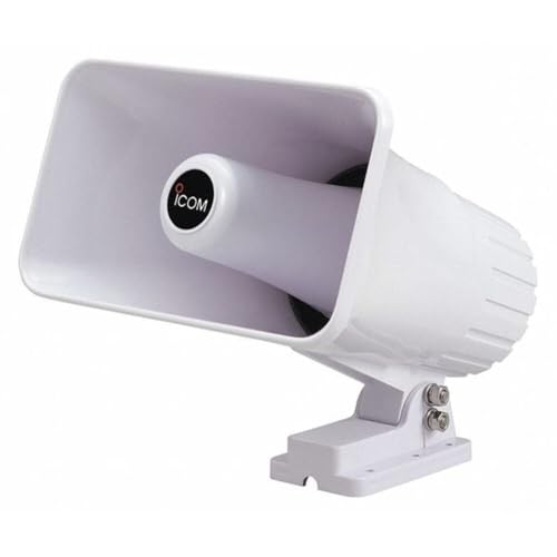 ICOM Marine Horn Speaker 9-1/2 inch High-Output Public Address Horn