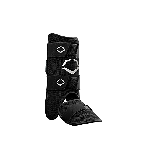 Youth Baseball Leg Guard - Black Protective Batters Leg Guard Series