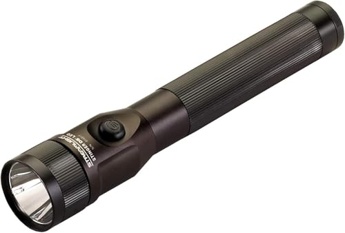 Streamlight Stinger DS 425-Lumen Rechargeable Flashlight with 120V AC/12V DC Charger, Black