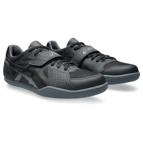 ASICS Men's Hyper Throw 3 Track & Field Shoes - Black/Gunmetal 8.5