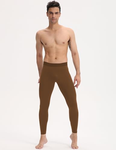 Men's Athletic Compression Leggings - Sports Baselayer Pants
