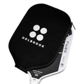 Pickleball Paddle Cover with Rip-Resistant Zipper - Black & White