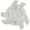 Softspikes Silver Tornado Fast Twist 3.0 Golf Spikes - Clear White - 18 Count - Also Fits Tri-Lok, Slim-Lok, and Tour Lock Cleat Systems