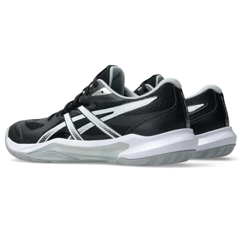 ASICS Women's Gel-Tactic 13 Volleyball Shoes - Black & White, Size 7.5