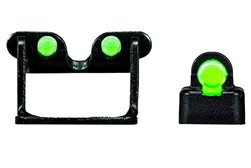 HIVIZ Tombuster II Fiber Optic Sight, Green and Orange