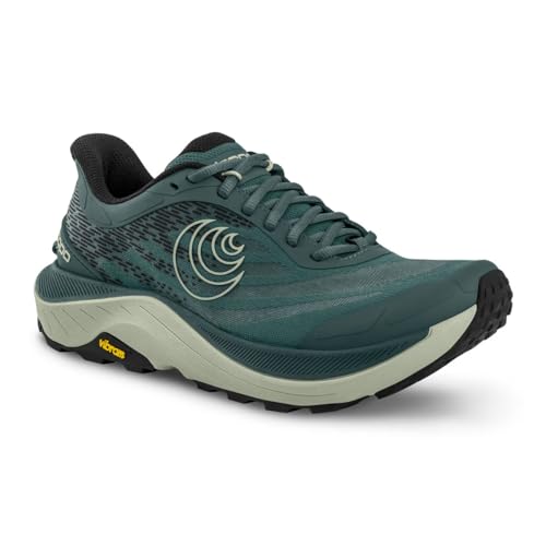 Topo Athletic Women's Ultraventure 4 Trail Running Shoes - Stone/Grey, Durable Cushioned, 5MM Drop, Comfortable Athletic Shoes