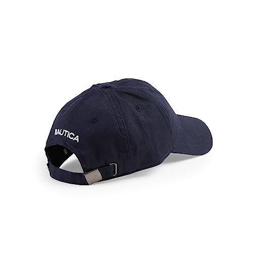 Nautica Men's J-Class Cap - One Size Navy Embroidered Baseball Hat