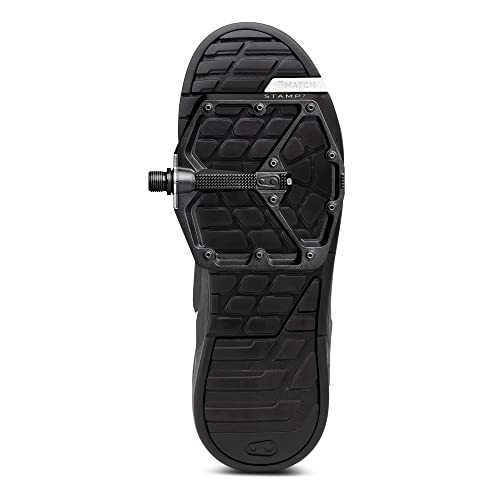 Crankbrothers Stamp 7 Flat MTB Pedals - Large Size, Black, Durable, Lightweight