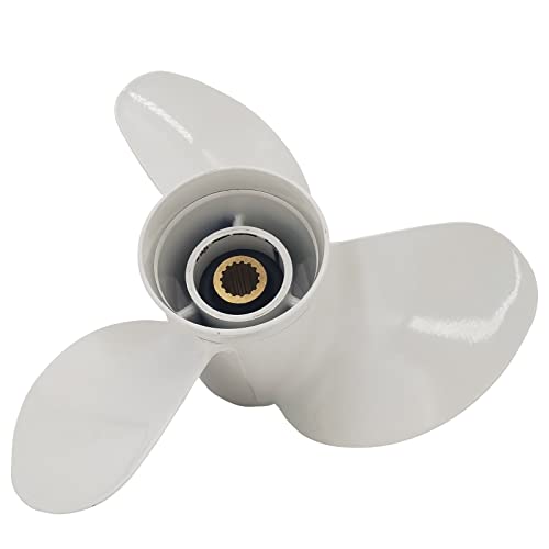 13x19 Aluminum Outboard Propeller for Yamaha 50-130HP Boats