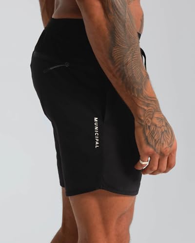 Men's Daybreak Lined 5-Inch Shorts - Medium Black/Black