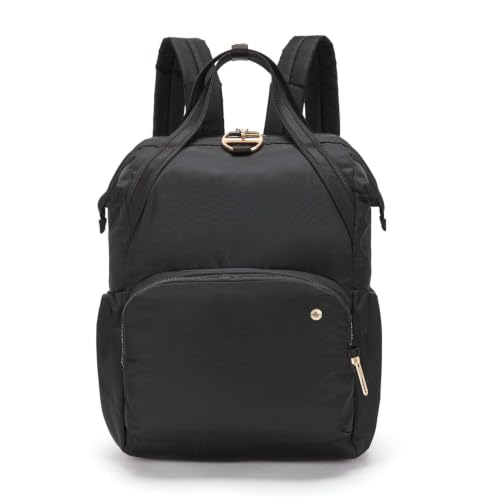 Pacsafe Women's Citysafe CX 17L Anti-Theft Backpack Black Fits 16-Inch Laptop