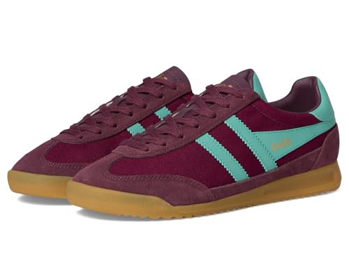 Gola Women's Tornado Sneakers - Windsor Wine & Sea Mist, Vintage-Inspired Casual Shoes