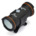 Rechargeable Amber Bike Side Light for Road Cycling - Waterproof, 36hr Battery
