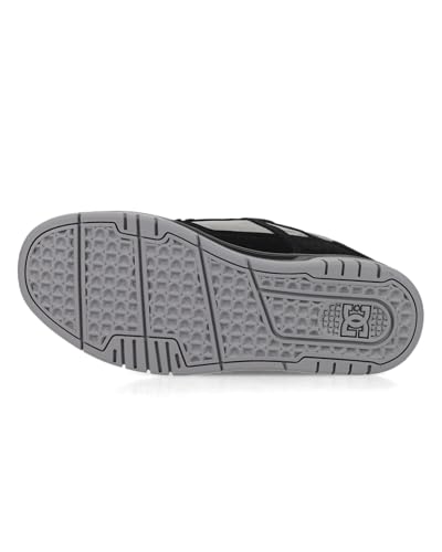 DC Shoes Mens Stag Sneakers - 10.5 Black Grey Green