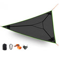 13ft Multi-Person Triangle Camping Hammock with Straps & Storage Bag