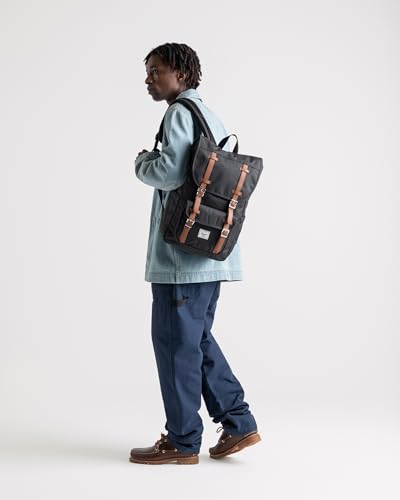 Herschel Little America™ Mid Backpack Ivy Green 21L Eco-Friendly Recycled Materials