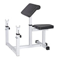 Preacher Curl Weight Bench with Adjustable Height, Heavy Duty 450LBS Capacity