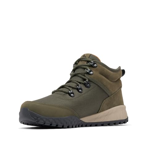 Columbia Men's Fairbanks Mid Hiking Boots - Deep Olive / Desert Sun, Size 10.5