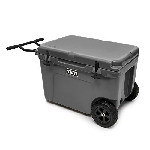 YETI Tundra Haul Charcoal Wheeled Cooler - Portable, Heavy-Duty Insulated Cooler